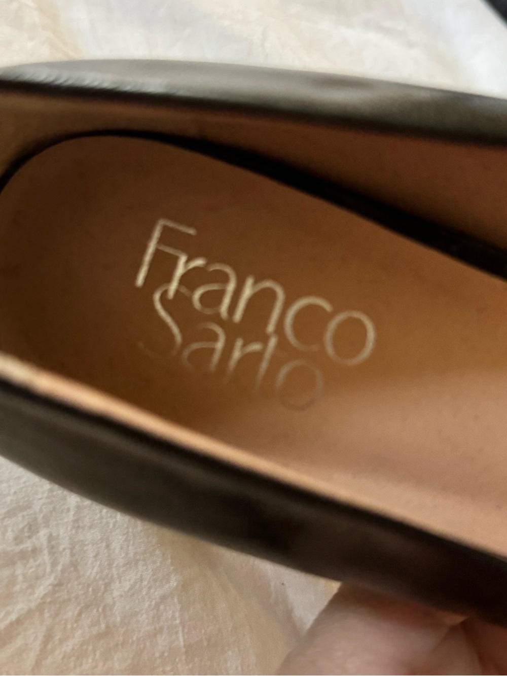 FRANCO SARTO Jesslyn Women's Heels US 9M: Black Leather